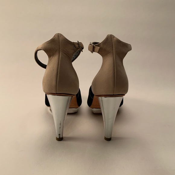 LOEFFLER RANDALL Rosie Open Toe Heels - Picture 4 of 5